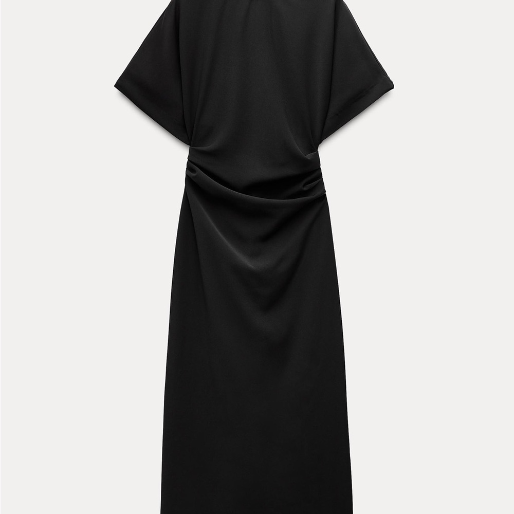 Zara Black Maxi Dress NWT